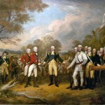 Trumbull_Burgoyne_Surrender_detail